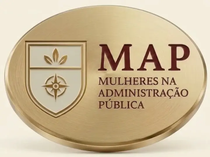 Medalhão MAP — Mulheres na Administração Pública